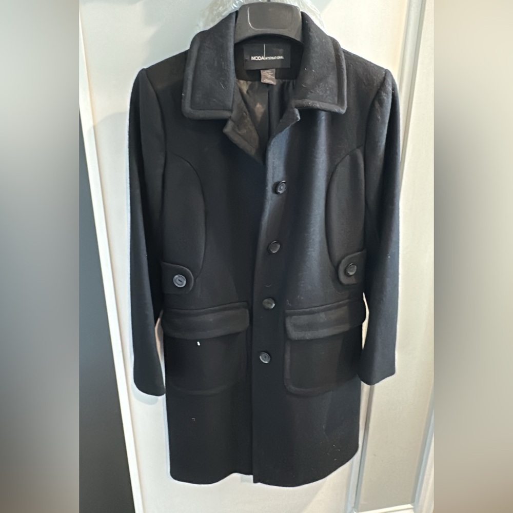Women’s Black Wool Coat